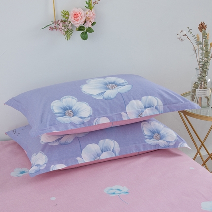 91家纺网 家纺一手货源 找家纺 （总）约素家纺 2025新款全棉印花单枕套