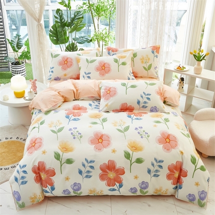 91家纺网 家纺一手货源 找家纺 （总）约素家纺  2025新款12868全棉四件套