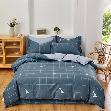 91家纺网 家纺一手货源 找家纺 （总）约素 2025新款12868全棉单被套新花型