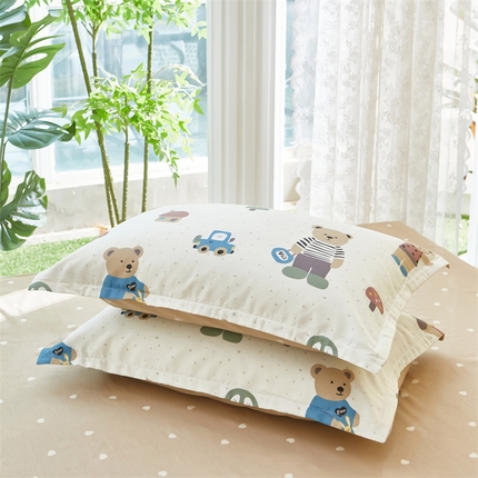 91家纺网 家纺一手货源 找家纺 （总）约素家纺 2025新款全棉印花单枕套