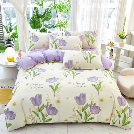 91家纺网 家纺一手货源 找家纺 （总）约素家纺  2025新款12868全棉四件套