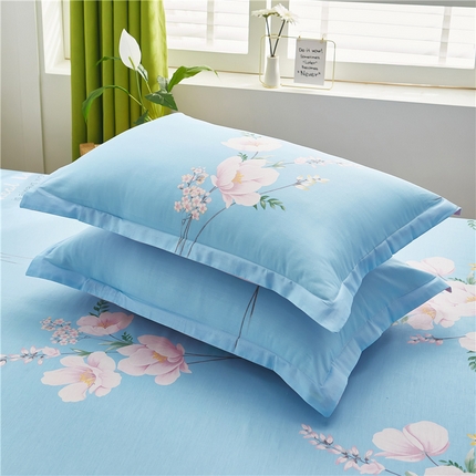 91家纺网 家纺一手货源 找家纺 （总）约素家纺 2025新款全棉印花单枕套