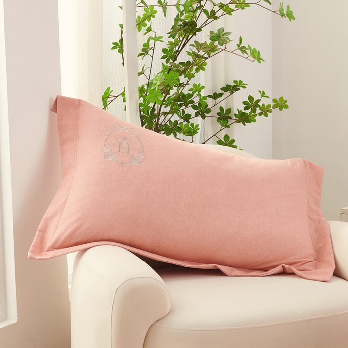 91家纺网 家纺一手货源 找家纺 U品汇 2024新品生态加厚长绒棉纯棉绣花40S全棉磨毛刺绣四件套宽边款 梵诗迪 -豆沙