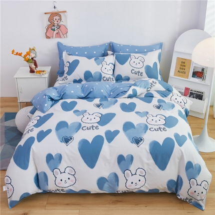 91家纺网 家纺一手货源 找家纺 （总）约素 2025新款12868全棉单被套新花型