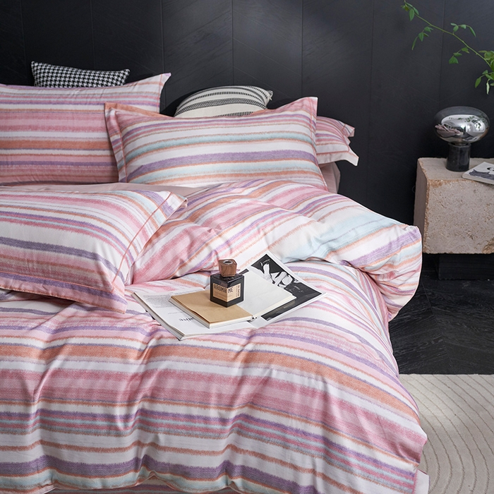 91家纺网 家纺一手货源 找家纺 XIWEN-希文家纺 2024新款全棉印花陶瓷磨毛四件套-第二批 克里斯