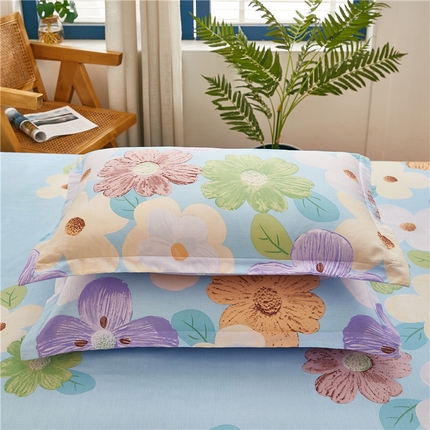 91家纺网 家纺一手货源 找家纺 （总）约素家纺 2025新款全棉印花单枕套