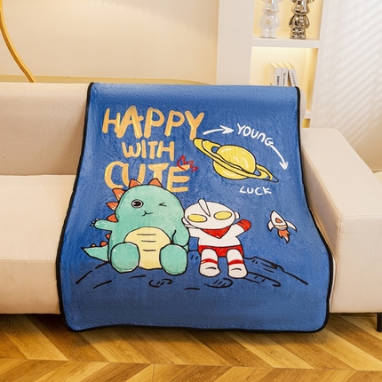 91家纺网 家纺一手货源 找家纺 （总）芙宁娜 2024新款法兰绒毛毯沙发毯儿童盖毯双层办公室午睡毯披肩毯空调毯小毯子