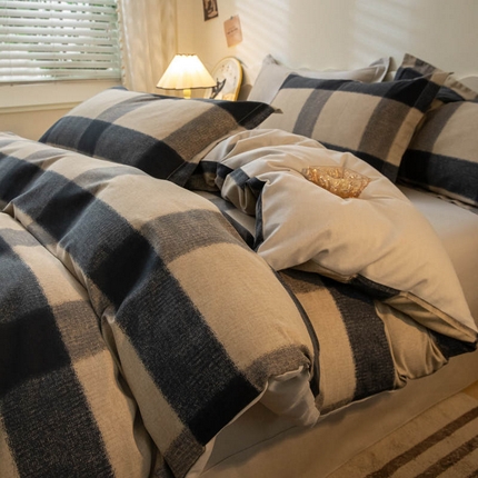 91家纺网 家纺一手货源 找家纺 （总）启程家纺 2024全棉生态磨毛印花四件套