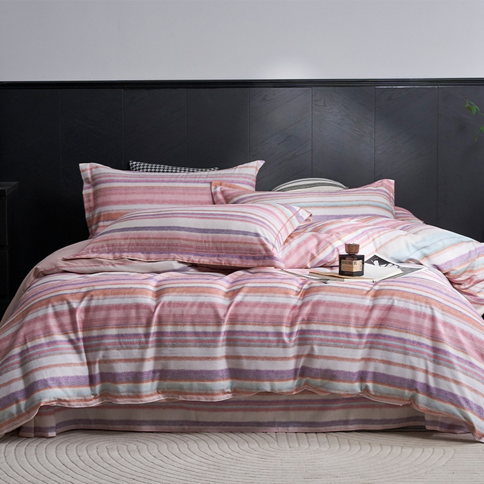 91家纺网 家纺一手货源 找家纺 XIWEN-希文家纺 2024新款全棉印花陶瓷磨毛四件套-第二批 克里斯