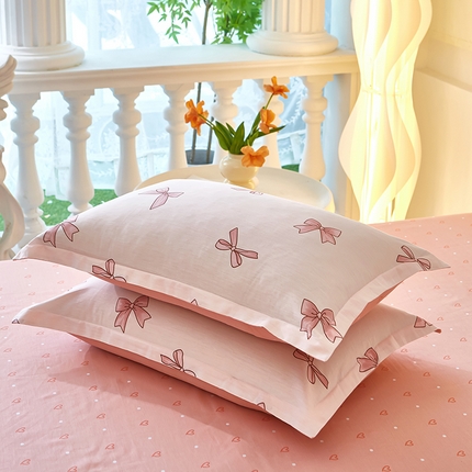 91家纺网 家纺一手货源 找家纺 （总）约素家纺 2025新款全棉印花单枕套