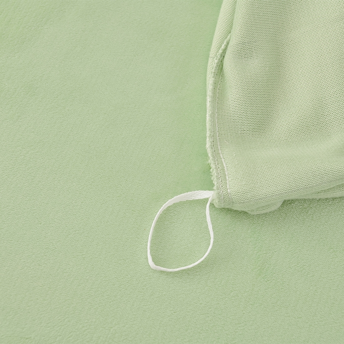 91家纺网 家纺一手货源 找家纺 绒小宣 2025新款高克重牛奶绒刺绣四件套 蝶恋花-木果绿