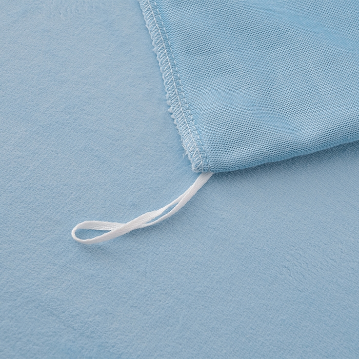 91家纺网 家纺一手货源 找家纺 绒小宣 2025新款高克重牛奶绒刺绣四件套 花开富贵-天空兰