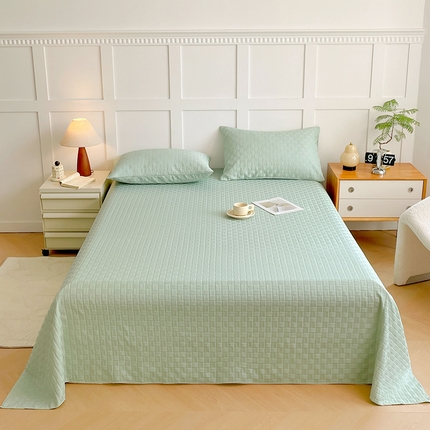 91家纺网 家纺一手货源 找家纺 （总）曼陀罗 2025新款A类提花色织床单