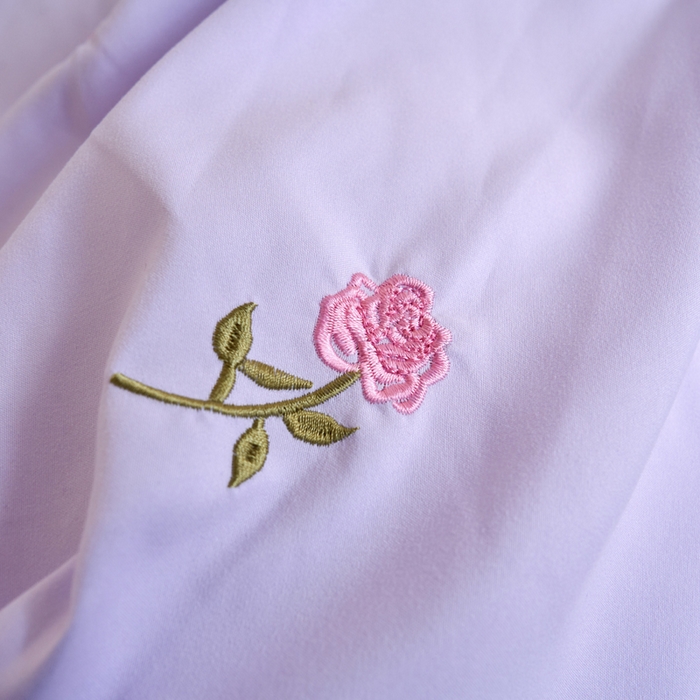 91家纺网 家纺一手货源 找家纺 梧桐家居 2024新款水洗棉四件套-玫瑰 玫瑰-浅紫