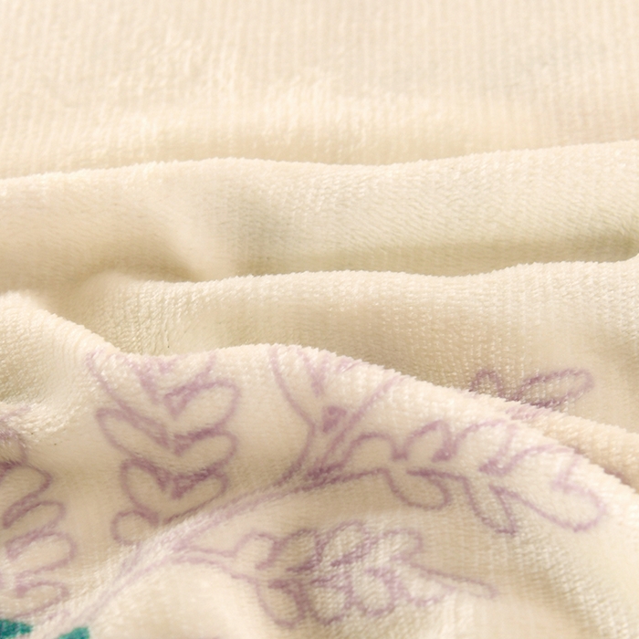 91家纺网 家纺一手货源 找家纺 爱洛家纺 2024新款高克重牛奶绒印花四件套 阳光花语