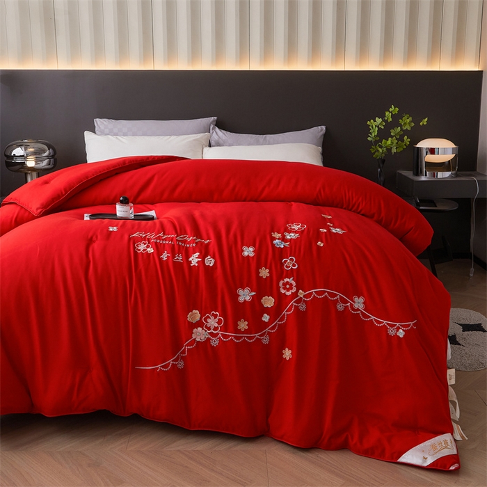 91家纺网 家纺一手货源 找家纺 美伦美 2024新款香韵 香韵红