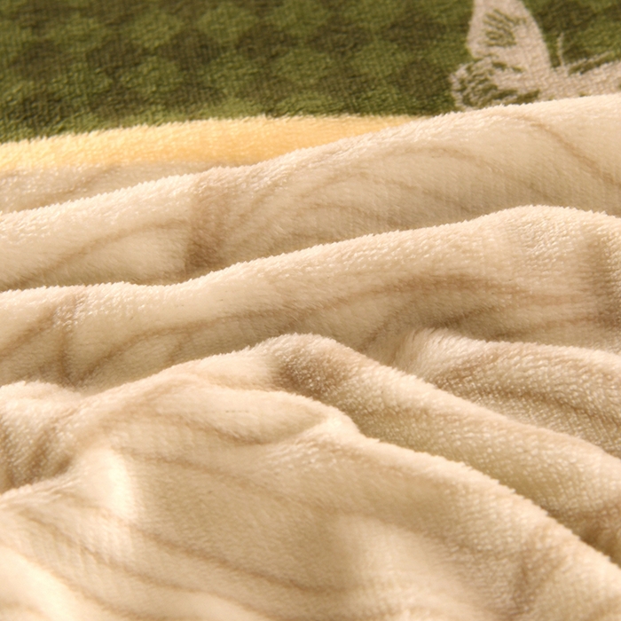 91家纺网 家纺一手货源 找家纺 爱洛家纺 2024新款高克重牛奶绒印花四件套 森林奇遇