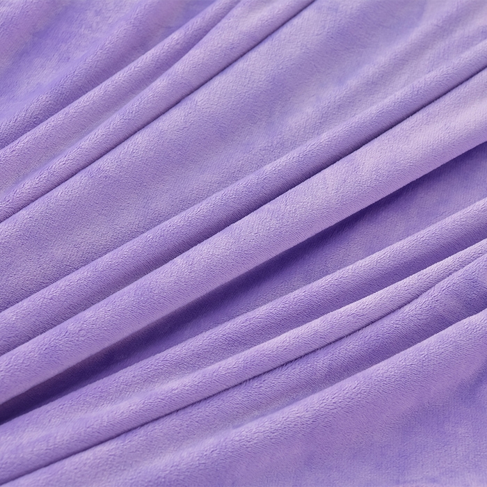 91家纺网 家纺一手货源 找家纺 绒小宣 2025新款高克重牛奶绒刺绣四件套 花开富贵-浅夏紫