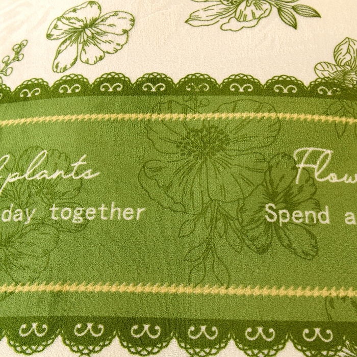 91家纺网 家纺一手货源 找家纺 爱洛家纺 2024新款高克重牛奶绒印花四件套 花满庭