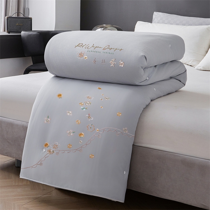 91家纺网 家纺一手货源 找家纺 美伦美 2024新款香韵 香韵灰