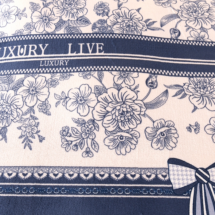 91家纺网 家纺一手货源 找家纺 爱洛家纺 2024新款高克重牛奶绒印花四件套 北岛诗情