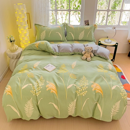 2024新款全棉印花磨毛系列单被套 随风悠扬