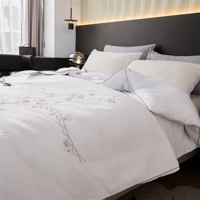 91家纺网 家纺一手货源 找家纺 （总）美伦美 2024新款全棉香韵手工订花被芯冬被春秋冬被夏被 