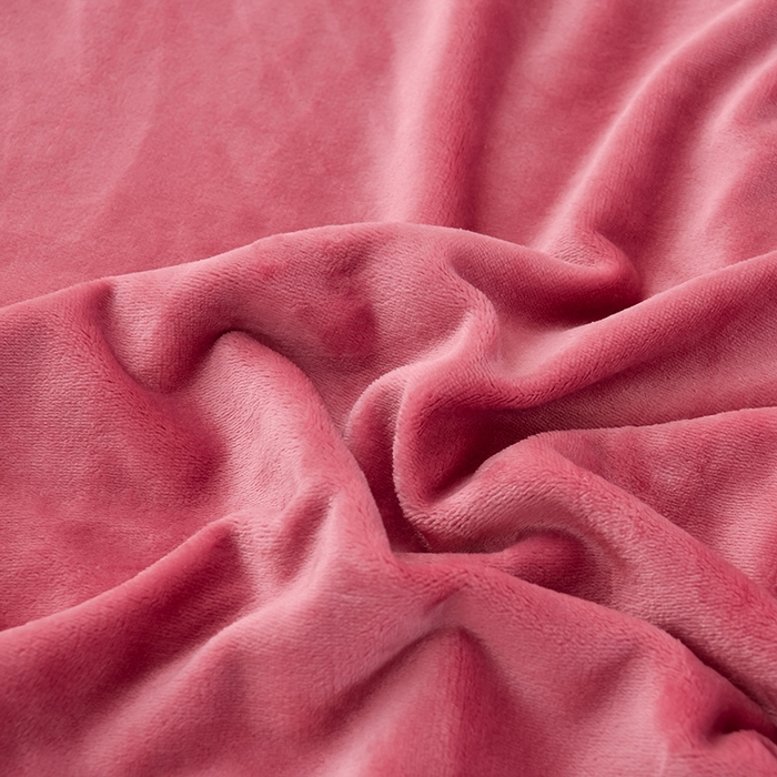 91家纺网 家纺一手货源 找家纺 绒小宣 2025新款高克重牛奶绒刺绣四件套 花开富贵-豆沙色