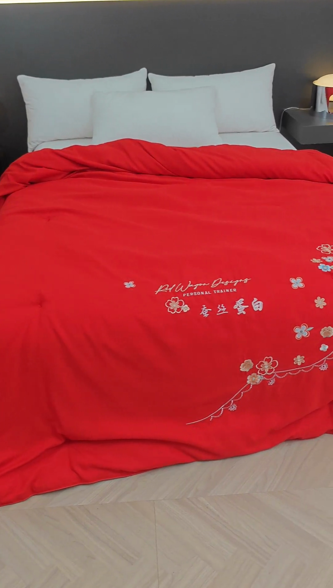 91家纺网 家纺一手货源 找家纺 美伦美 2024新款香韵 香韵红