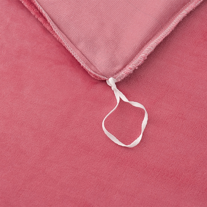 91家纺网 家纺一手货源 找家纺 绒小宣 2025新款高克重牛奶绒刺绣四件套 蝶恋花-豆沙色