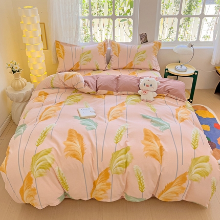 2024新款全棉印花磨毛系列单被套 一帘幽梦