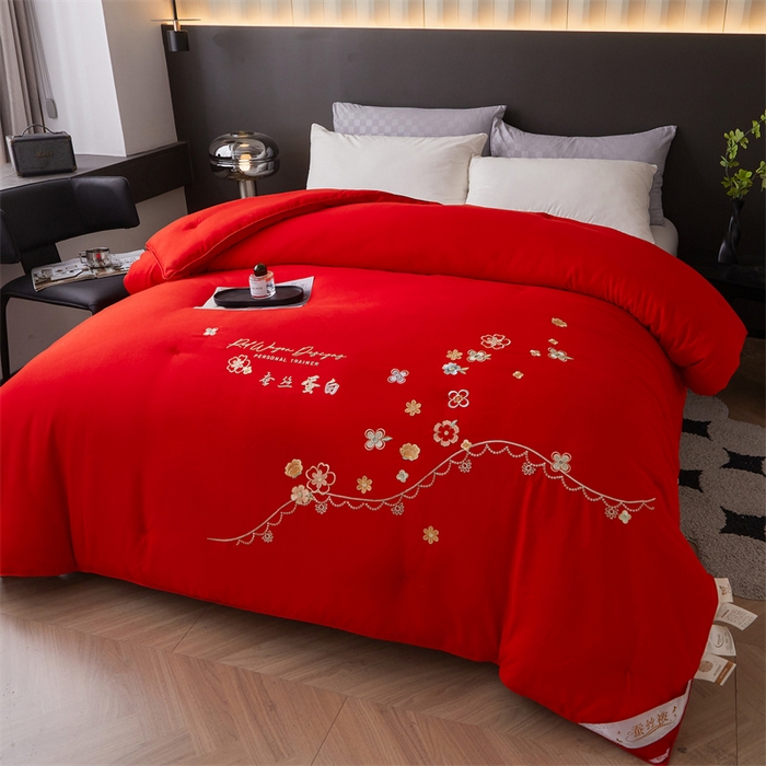 91家纺网 家纺一手货源 找家纺 美伦美 2024新款香韵 香韵红