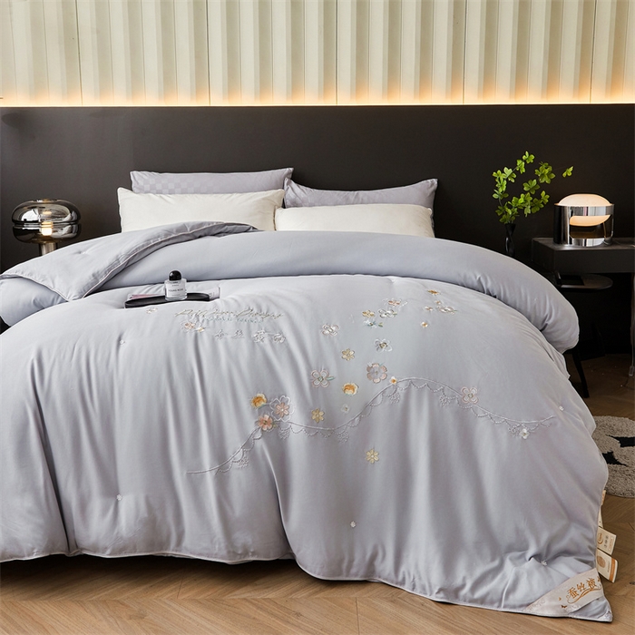 91家纺网 家纺一手货源 找家纺 美伦美 2024新款香韵 香韵灰