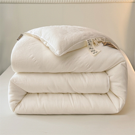 91家纺网 家纺一手货源 找家纺 （总）2025新款全棉水洗原棉大提花大豆被被子被芯