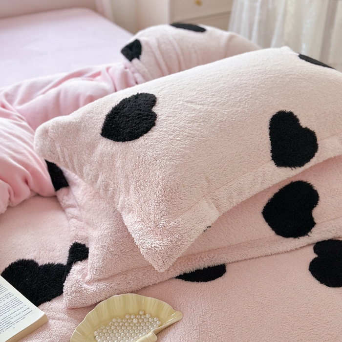 91家纺网 家纺一手货源 找家纺 （总）萝莉家纺 2024新款加厚舒舒绒提花舒棉绒牛奶绒系列四件套