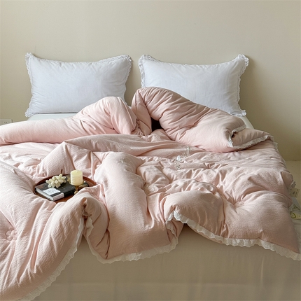 91家纺网 家纺一手货源 找家纺 （总）亿莱鑫 2025新款韩版泡泡棉秋冬被