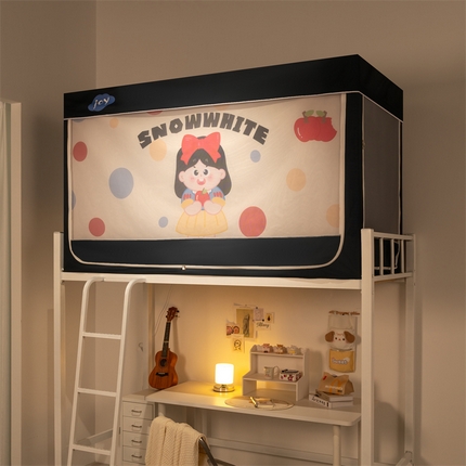 91家纺网 家纺一手货源 找家纺 （总）新太阳蚊帐 2025新款大空间卡通印花窗帘款学生宿舍涂层强遮光加密网纱蚊帐