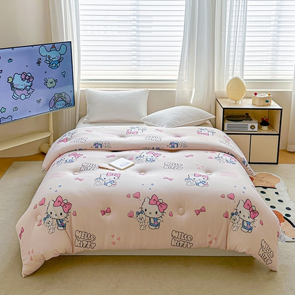 典曼家纺 2024新款三丽鸥正版授权针织棉被芯家用被子四季被儿童被 嗨KT