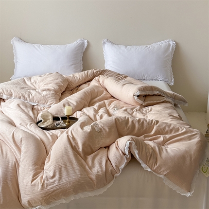 91家纺网 家纺一手货源 找家纺 （总）亿莱鑫 2025新款韩版泡泡棉秋冬被