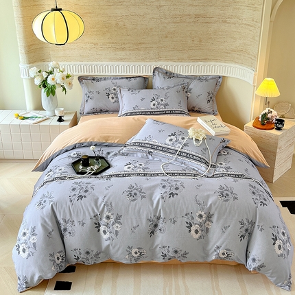 91家纺网 家纺一手货源 找家纺 （总）梧桐树 100%全棉磨毛四件套 2025秋冬新款【优雅系列】