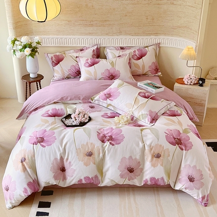 梧桐树 100%全棉磨毛四件套 2025秋冬新款【优雅系列】 弗罗里达