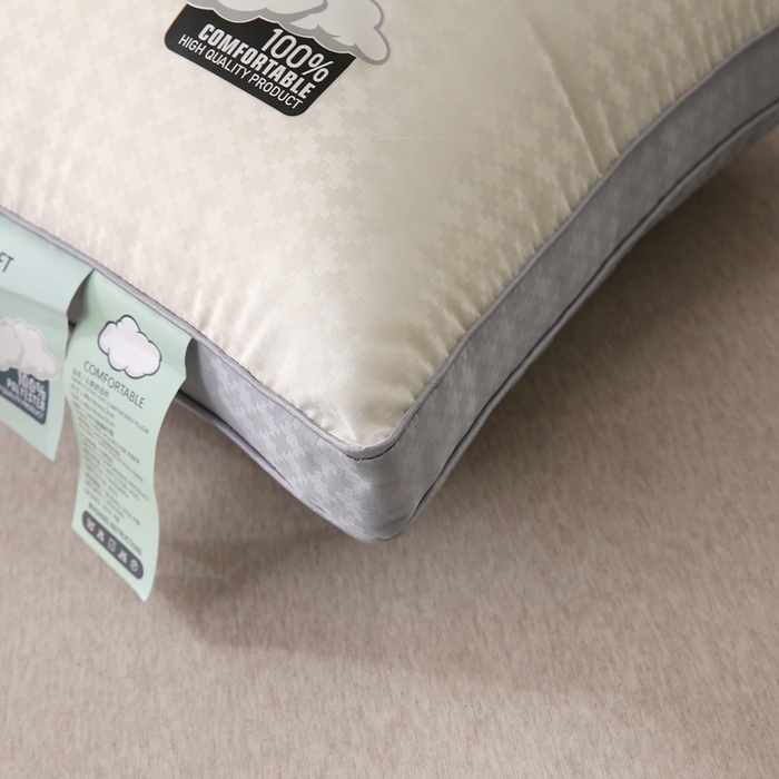 91家纺网 家纺一手货源 找家纺 赛格时代家居 2024新款A类云感立体舒适枕 灰