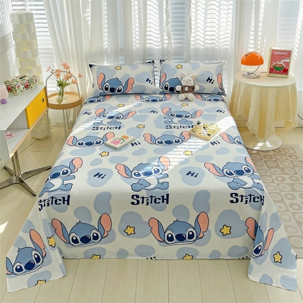 91家纺网 家纺一手货源 找家纺 （总）名兮家居 2024新款正版授权经典奥特曼-三丽鸥全棉床单【含防伪标】