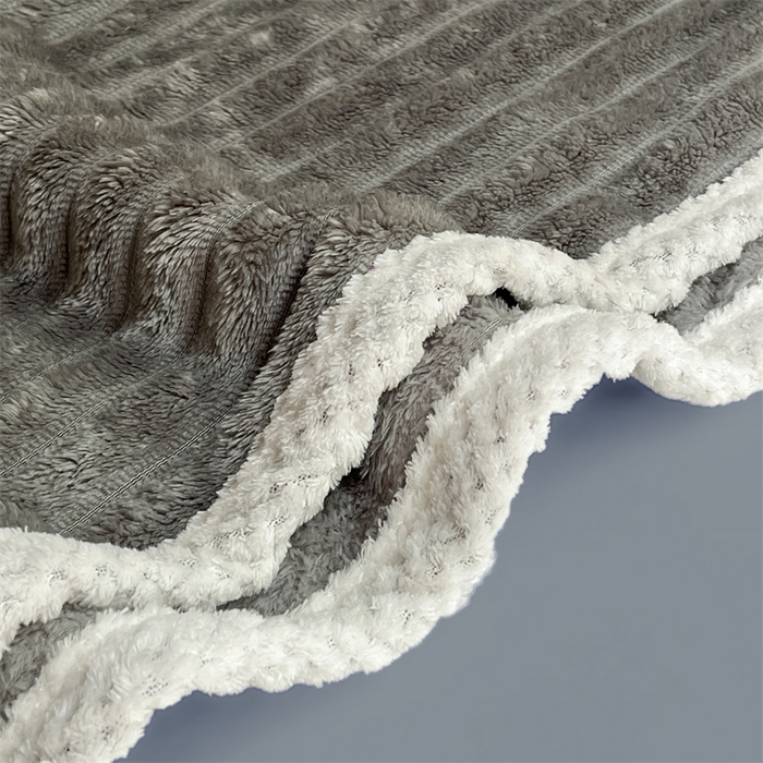 91家纺网 家纺一手货源 找家纺 璐维斯家纺 跑量款浴巾毛巾套装盖毯午休毯小毛毯外贸毯子跨境sheintemu 灰色毛巾