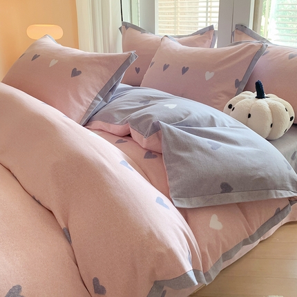 91家纺网 家纺一手货源 找家纺 （总）2024新款全棉磨毛印花系列四件套