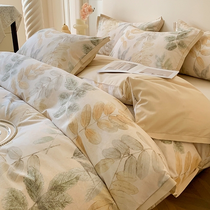 91家纺网 家纺一手货源 找家纺 （总）2024新款全棉磨毛印花系列四件套