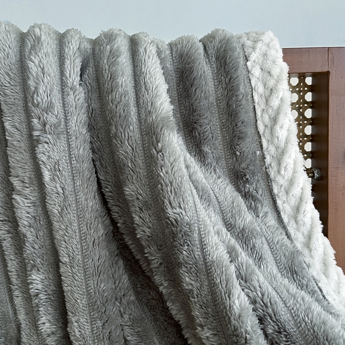 91家纺网 家纺一手货源 找家纺 璐维斯家纺 跑量款浴巾毛巾套装盖毯午休毯小毛毯外贸毯子跨境sheintemu 灰色浴巾