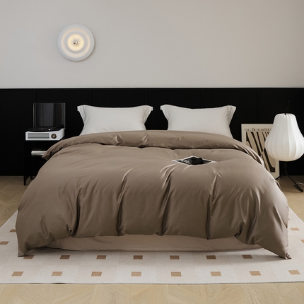 EH家居 2024新款早秋长绒棉单品系列--被套 陶土咖