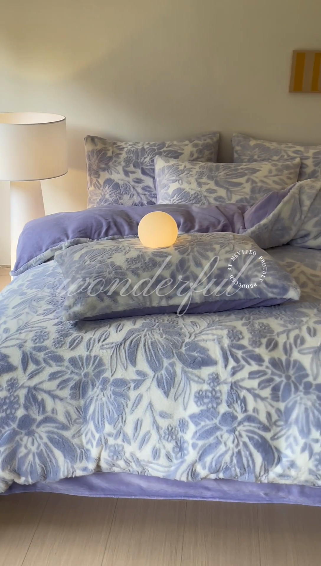 91家纺网 家纺一手货源 找家纺 金爱家 2024新品全消光A类纯色獭兔毛绒立体牛奶绒兔毛雕花350克四件套 兔毛繁花紫色