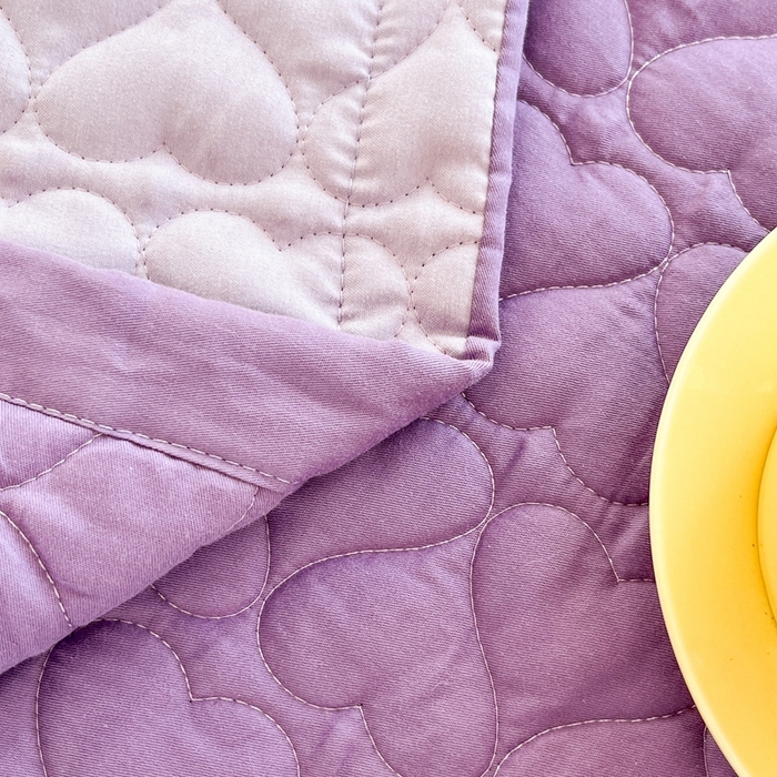 91家纺网 家纺一手货源 找家纺 暖居 2024支持定制纯棉榻榻米四件套全棉农村单件大炕盖纯色床单三件套系列 香芋紫色